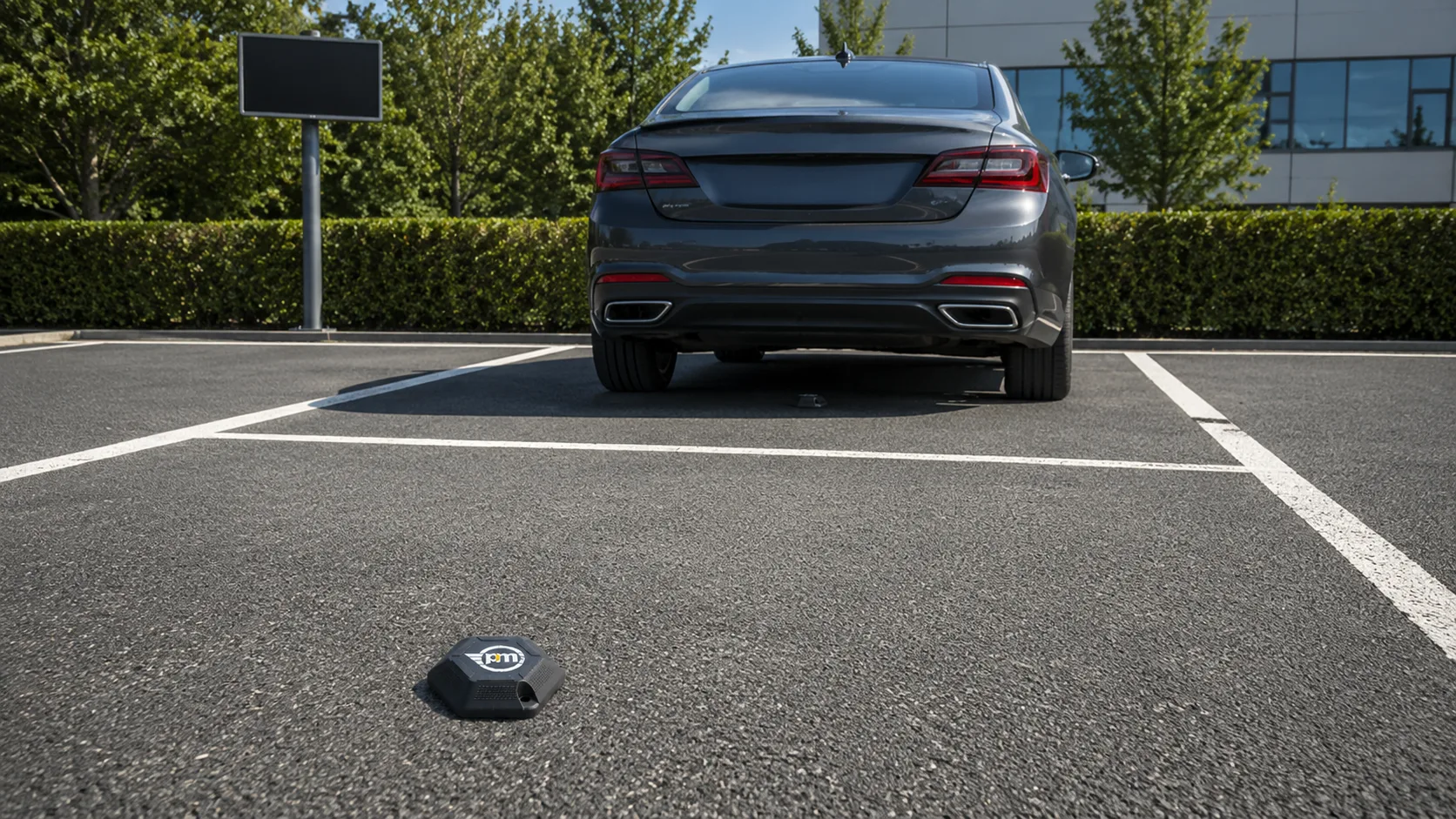 Sample parking installation photo